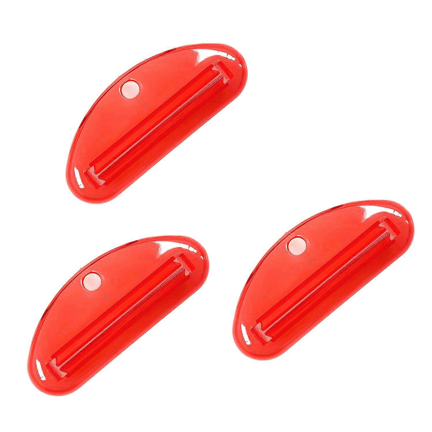 3Pcs Toothpaste Squeezers Ergonomics Colorful Multi-use Plastic Manual Tool Squeezing Universal Face