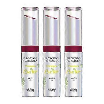 3 X Murumuru Butter Lip Cream Spf 15 3.4g - Acai