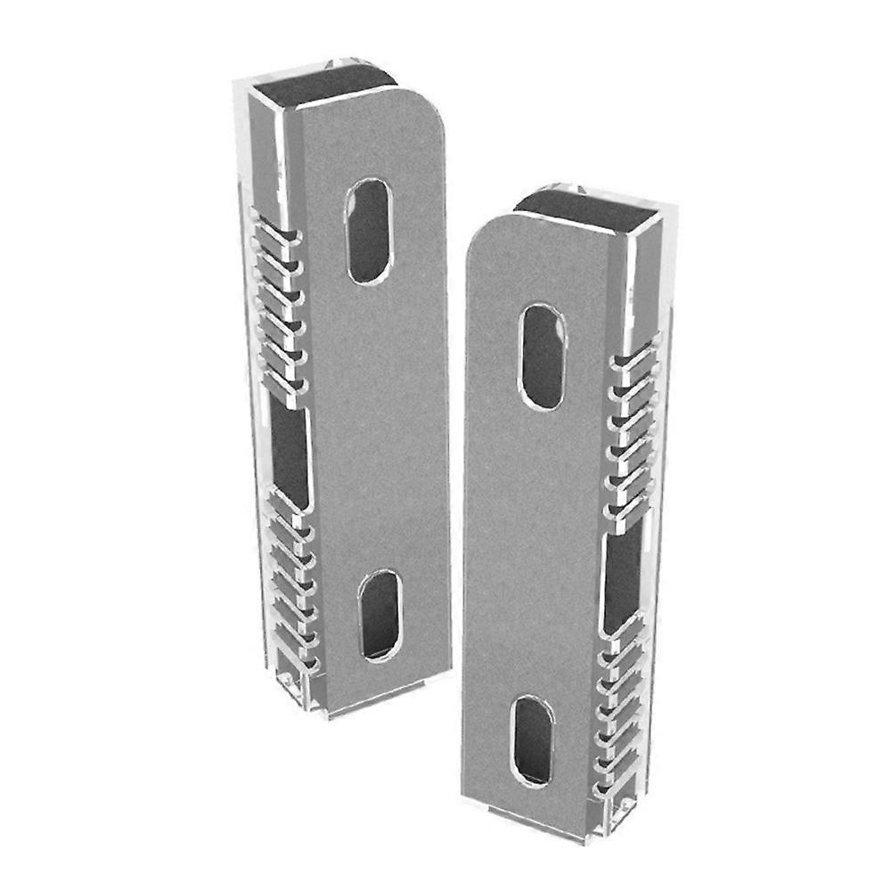 2Pcs Universal Tablet Wall Mount Brackets Strong Load-bearing Simple Installation Multifunctional Universal Tablets Laptops Holder