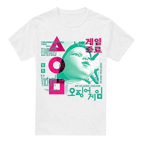Squid Game Mens Young Hee Overlay T-Shirt