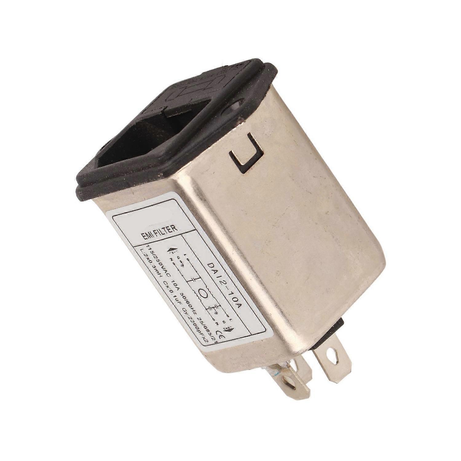 EMI Filter Noise Signal Filtering Anti Interference Single Phase Power Filter Module for TV Tablet 1