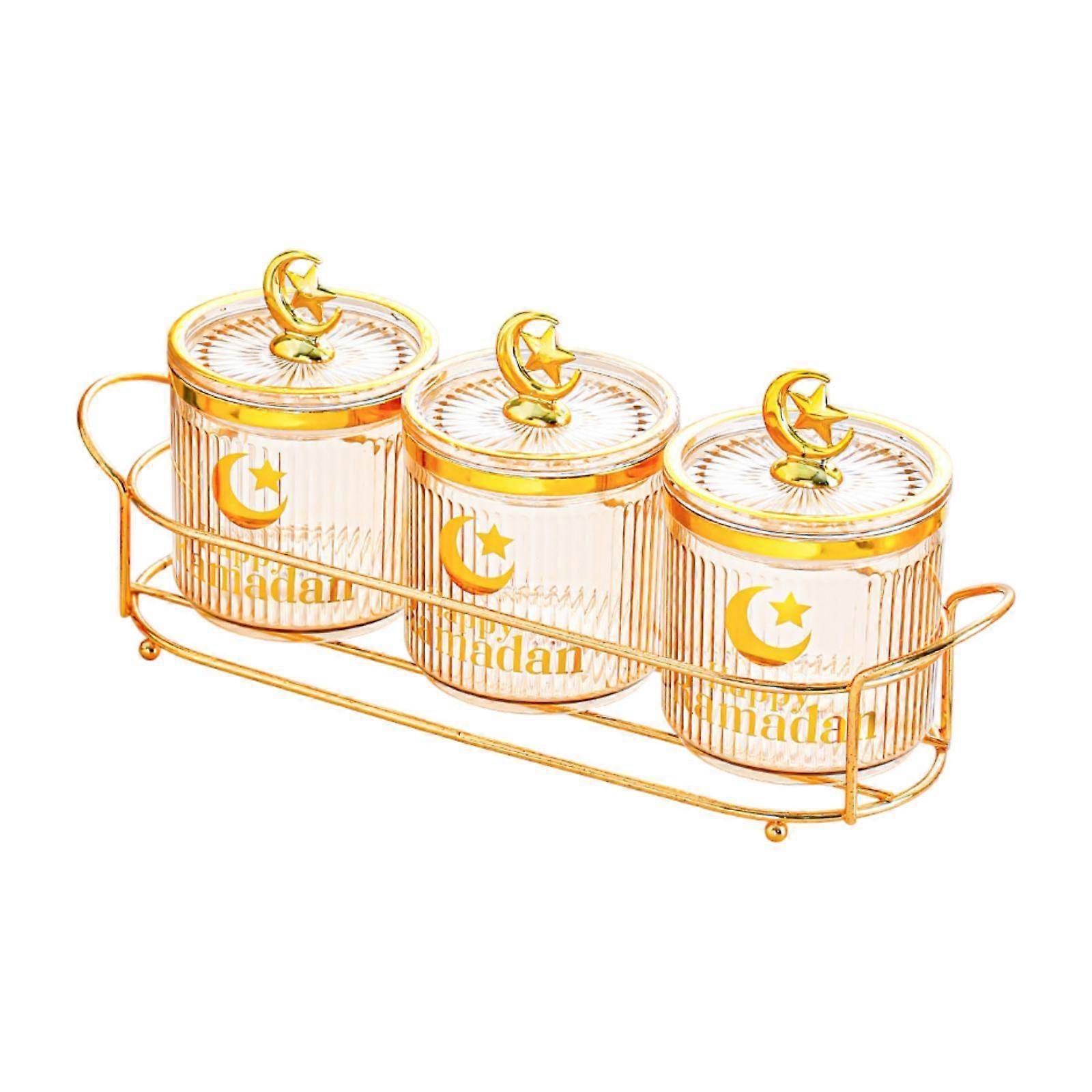 Snack Candy Jars,Dry Fruit Jars with Lid, Food Storage Container,
