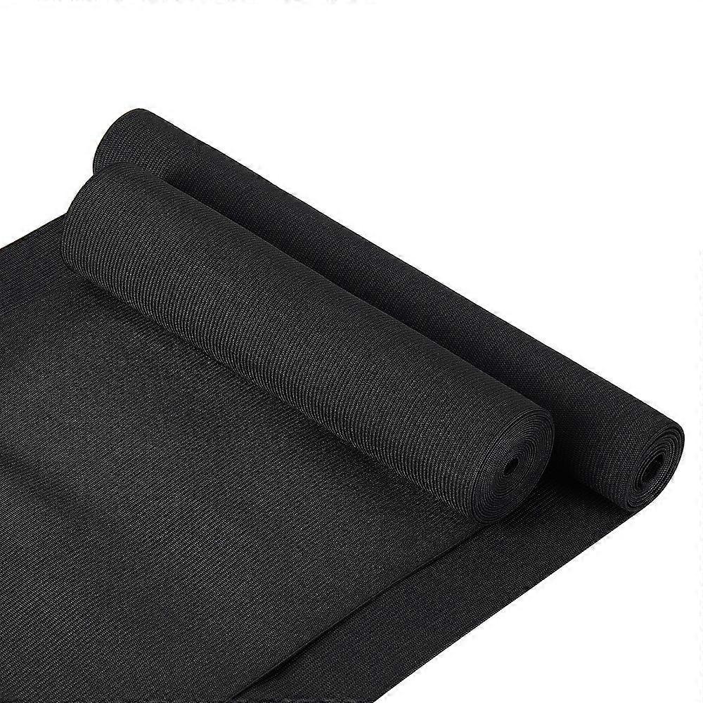 Rubber Latex Elastic Ribbon Black 3m/set