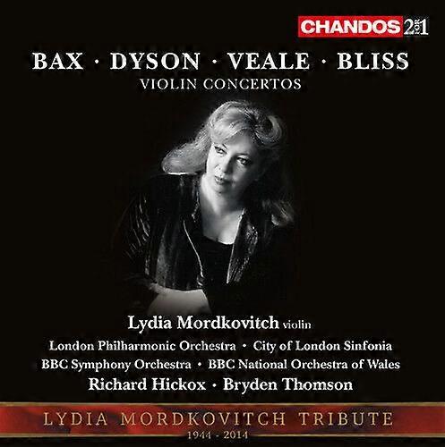Arnold Bax BaxDysonVealeBliss Violin Concertos CD 2 discs (2015)
