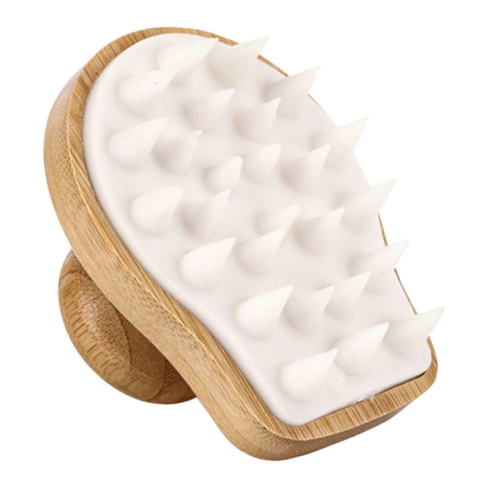 Scalp Massage Brush Ergonomic Handle Shampoo Brush Shedding Reduction Healthy Growth Safe Scalp Massager Brush