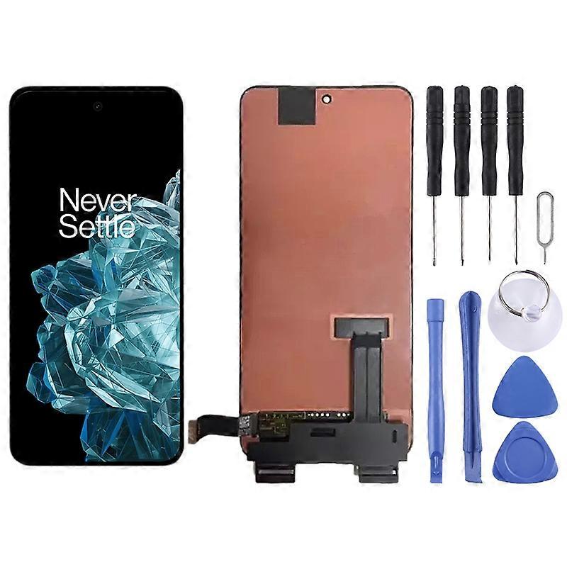 Για OnePlus Ανοίξτε τη δευτερεύουσα οθόνη AMOLED LCD με πλήρη συναρμολόγηση ψηφιοποίησης (Μαύρο)