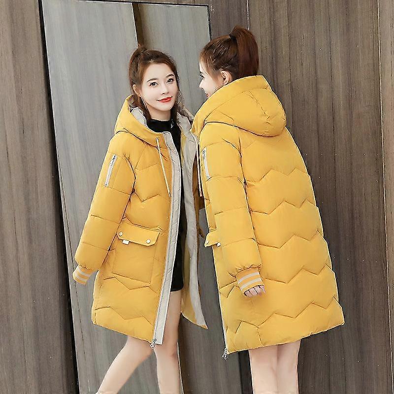 Jacket Women's Medium-length Korean Version of The Loose Winter Jacket Thickened Coat