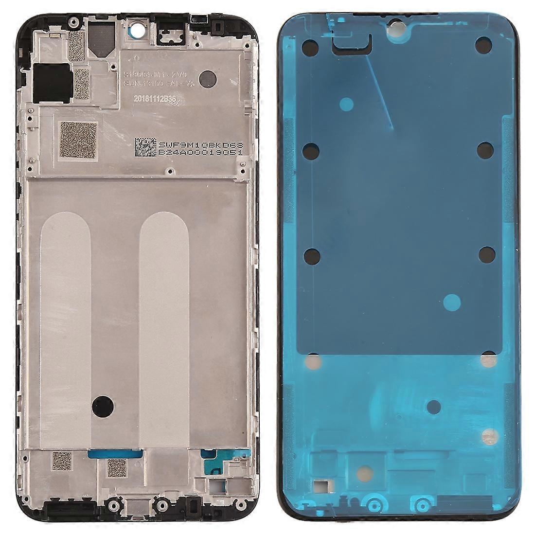 Middle Frame Bezel Plate for Xiaomi Mi Play(Black)