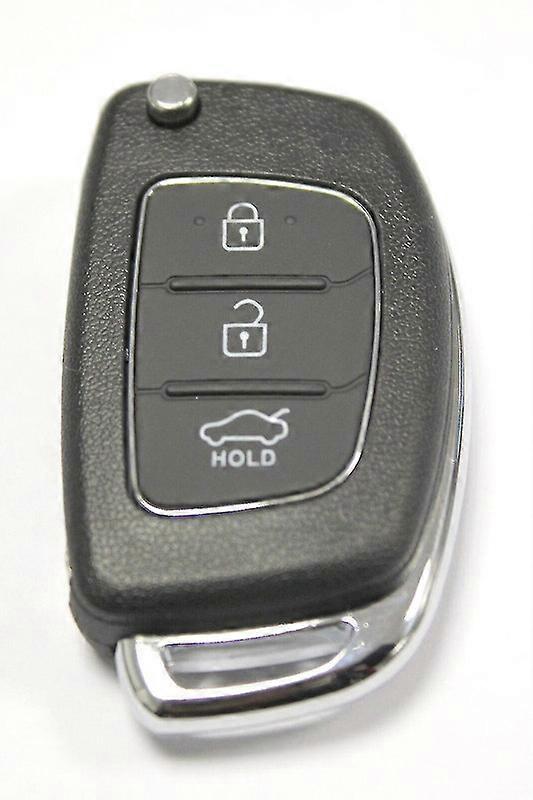 Rfc 3 Button Flip Key Case For Hyundai I10 I20 I40 Ix35 Santa Fe Remote Fob - Jxlgv high quality
