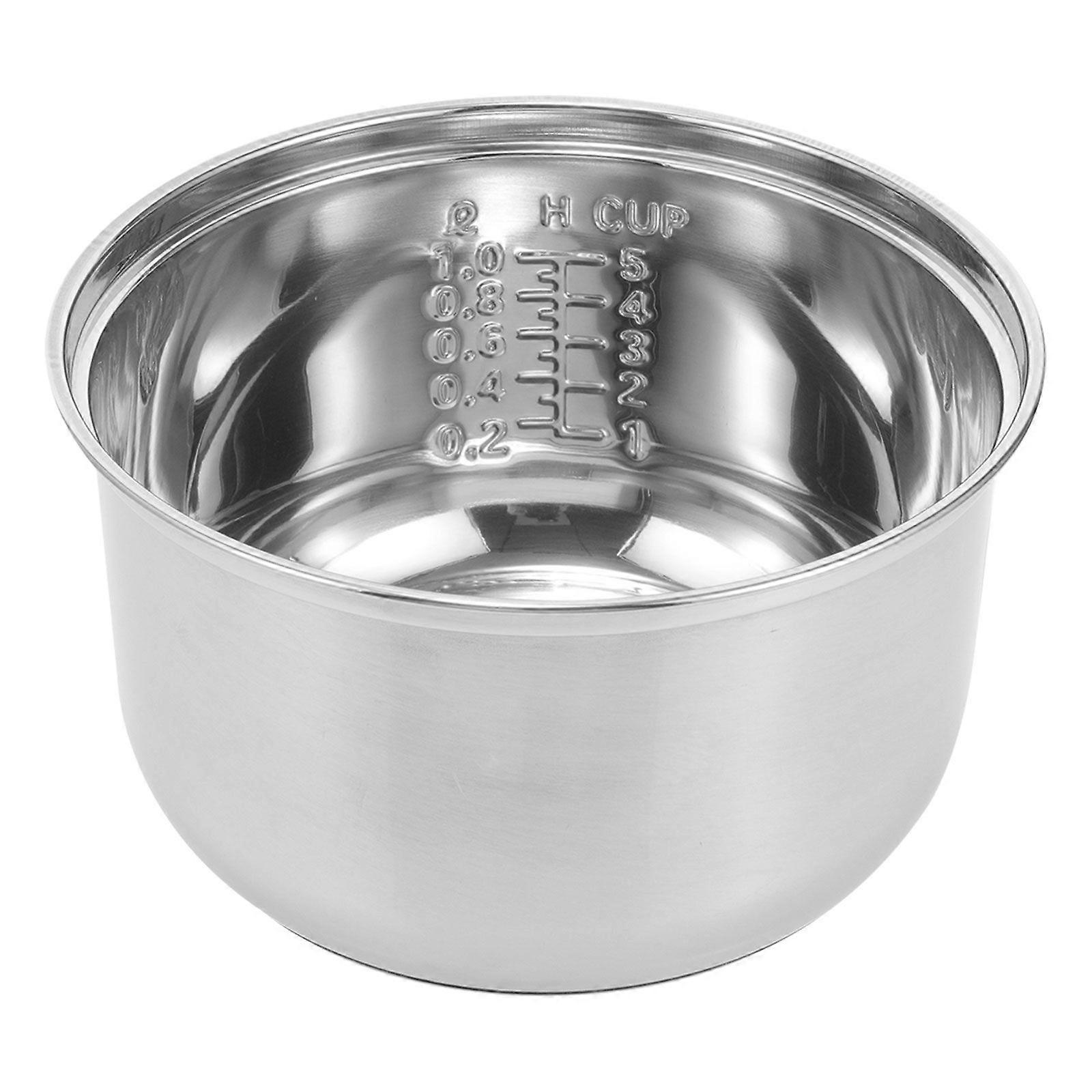 Stainless Steel Rice Cooker Inner Pot Kitchen Cooker Replacement Inner Supply Rice Cooker Liner