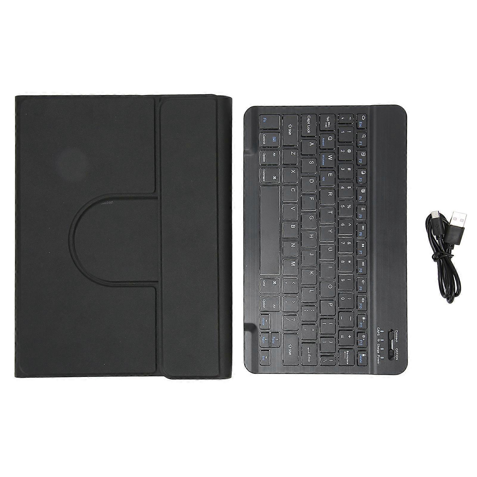 SQCLV Keyboard Case with Pencil Holder for IOS Tablet 10.2in 2019 7 Generation 10.2in 2019 8 Generation 10.2in 2020 9 Generation