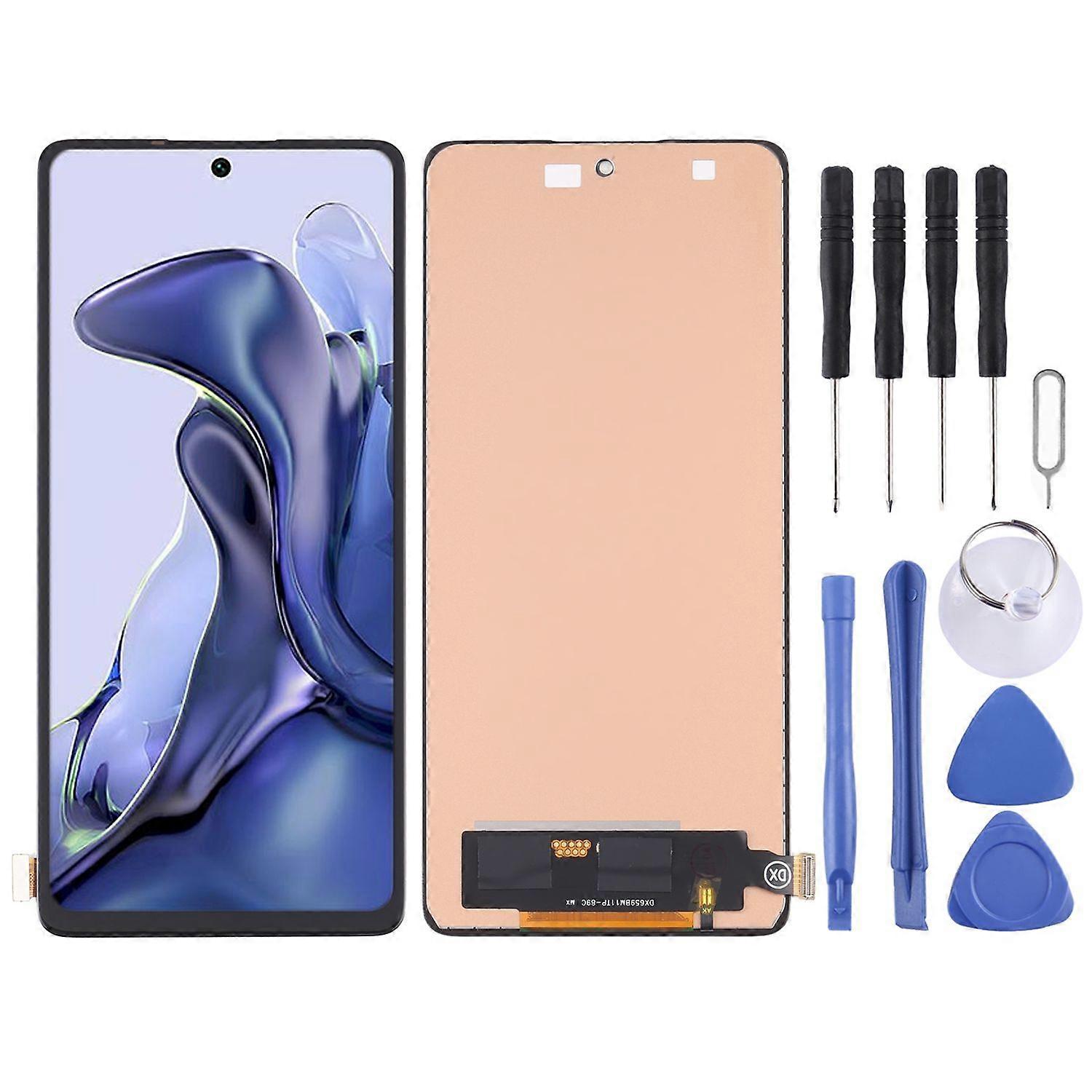 For Xiaomi 11T / 11T Pro Display TFT Full LCD without Frame Unit Touch Repair Black