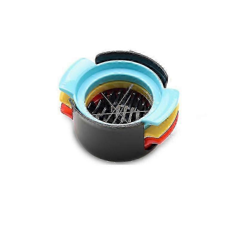 3-in-1 Multifunctional Egg & Luncheon Meat Cutter - Flower-shape Kitchen Gadget