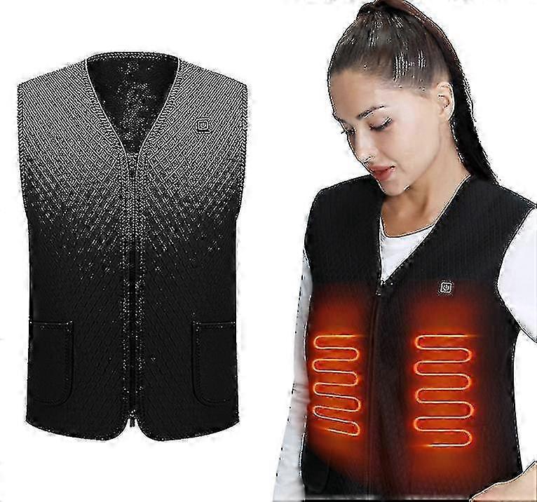 Lightweight USB Charging Electric Heating Vest Jacket for shry