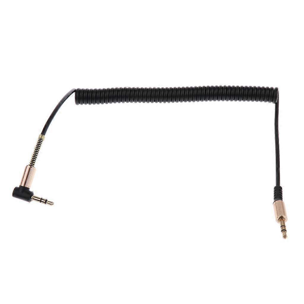 3.5mm Right Angle Audio Cable () - 90° Connector for Smartphone,