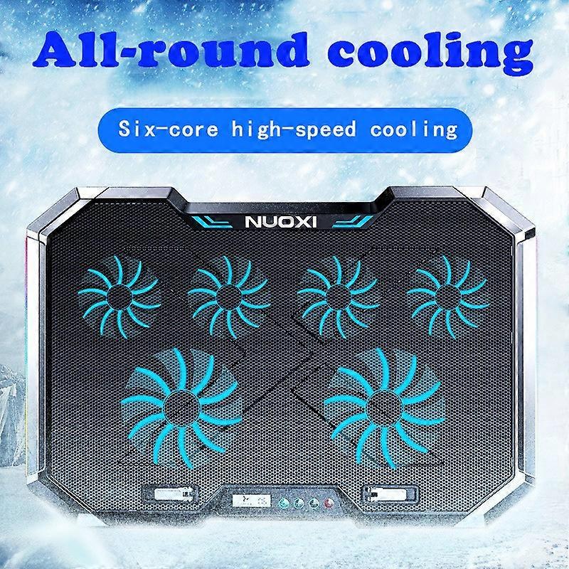 NUOXI Q8 Height Adjustable Gaming Laptop Cooling Fan Silent Notebook ...