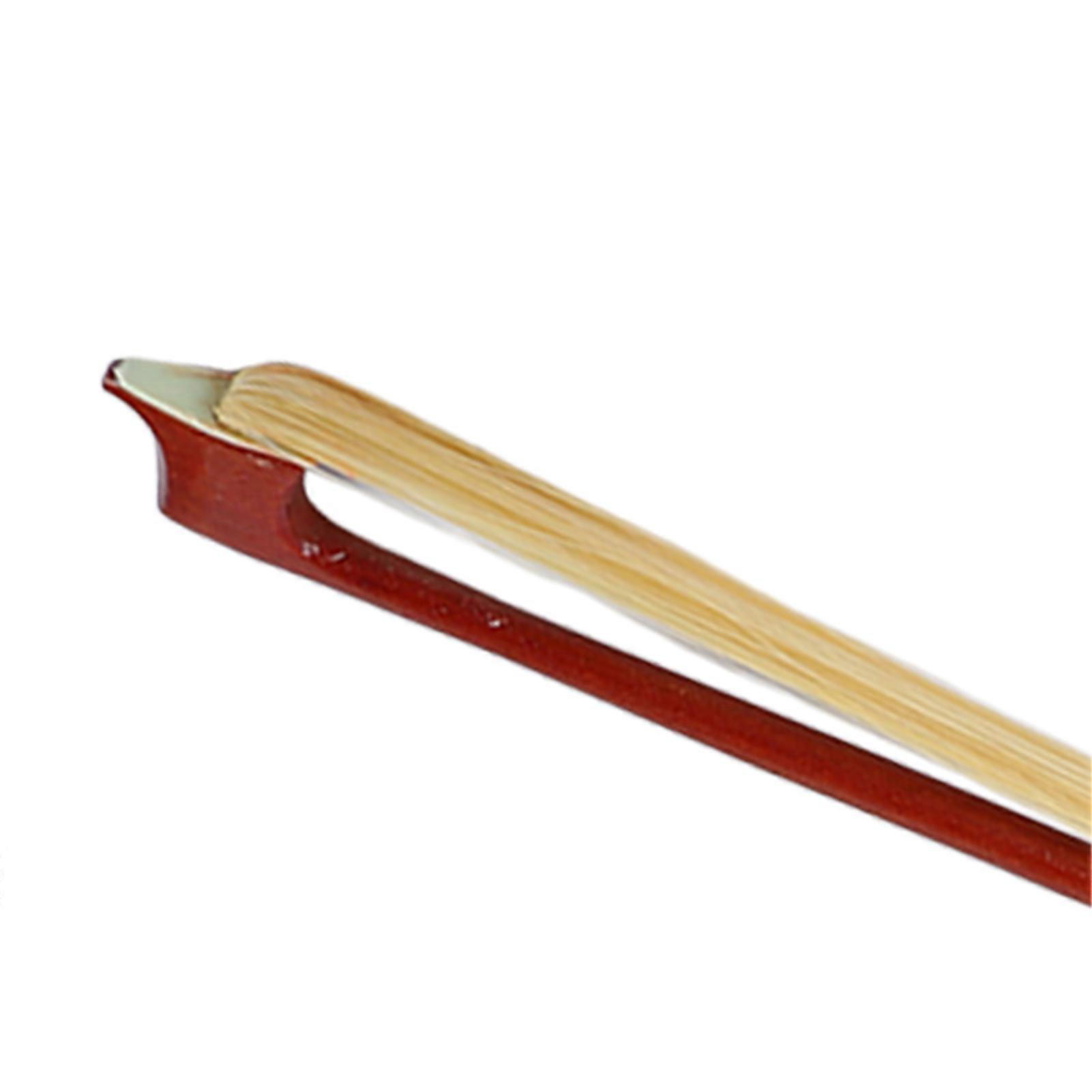Octagonal Horsehair Violin Bow, Well nced Replacement Bow for 4/4 Practice (72cm/28.3inch)