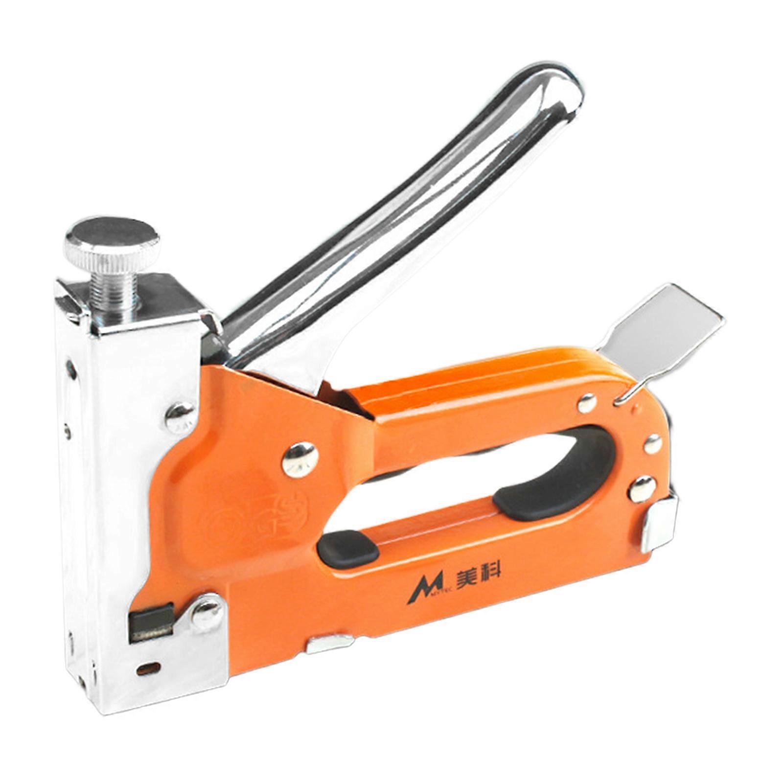 Stapler Nail Guns Staple Heavy Duty Furniture Tool for Wood Stainless Steel Metal Hand Tool for Home DIY with Staple