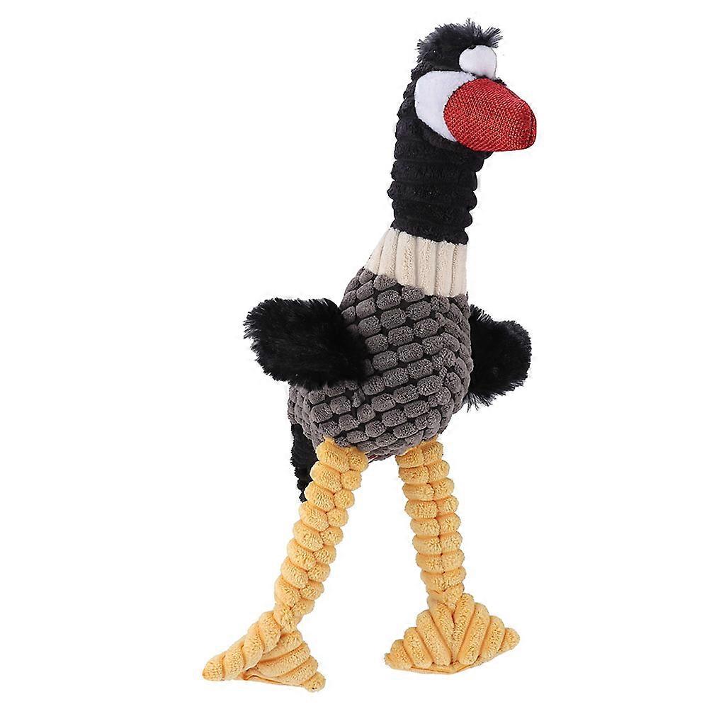 Cute Bird Shaped Chew Toy for Dogs and Cats, Durable Teething Rubber Pet Toy, Squeaky, Small Size, Ideal for Puppies and Kittens