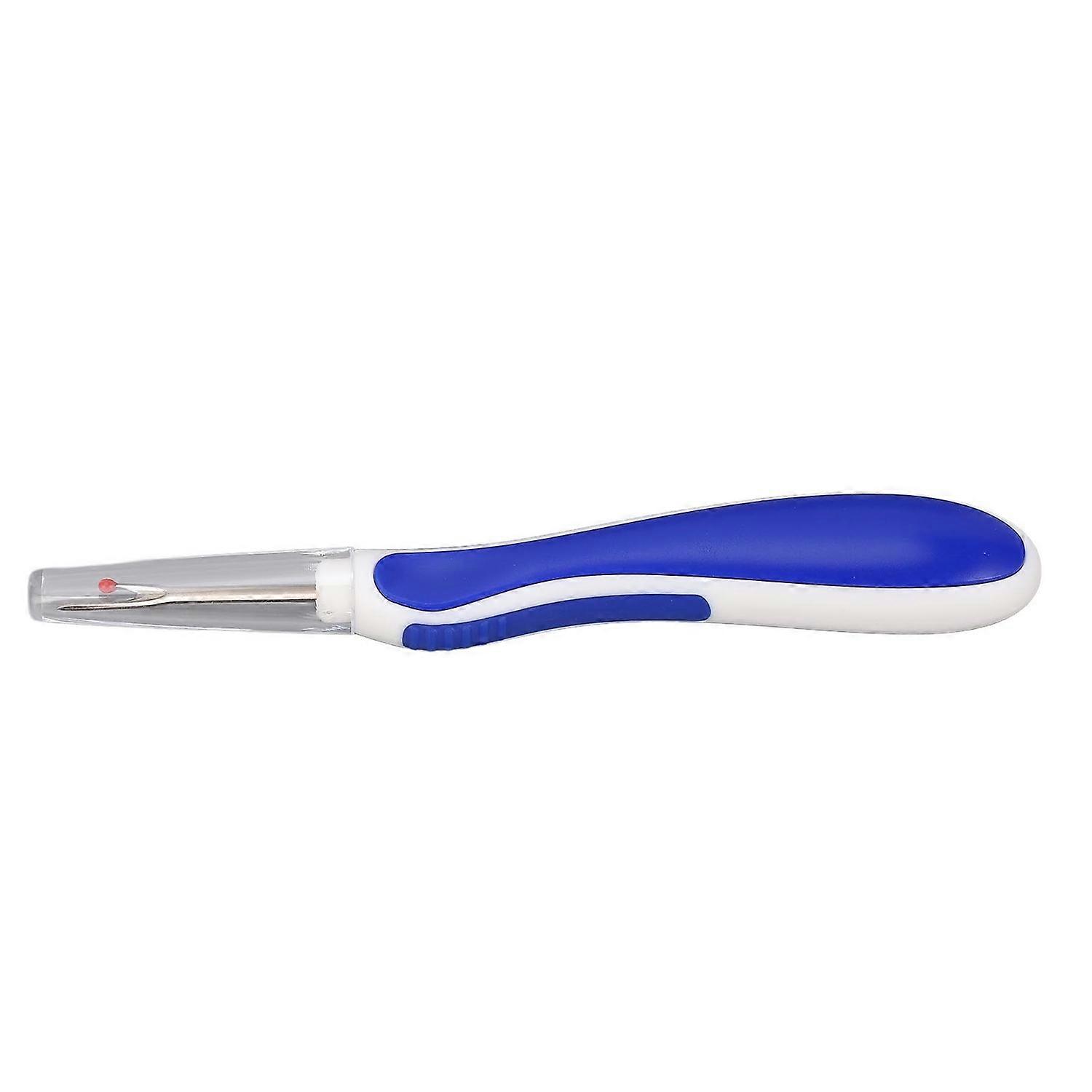 Seam Ripper Ergonomic Silicone Handle Labor Saving Sewing Stitch Remover Thread Unpicker Blue