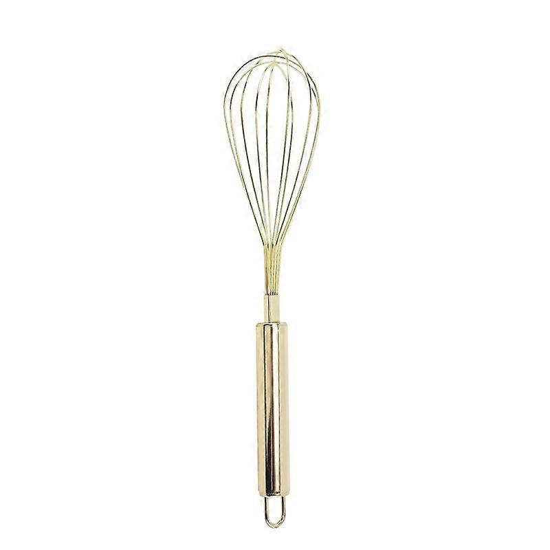 Stainless steel egg beater golden multi-functional egg beater creative and practical hand-held