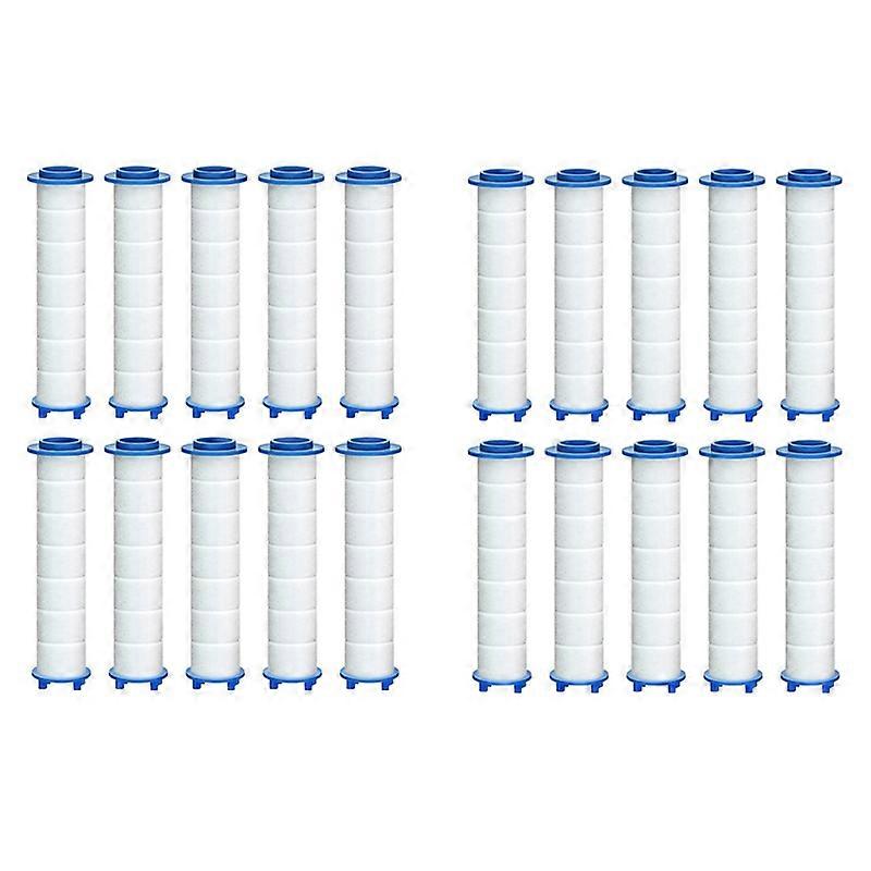 20Pcs Replacement Shower Filter for Hard Water - High Output Shower Water Filter To Remove Chlorine 