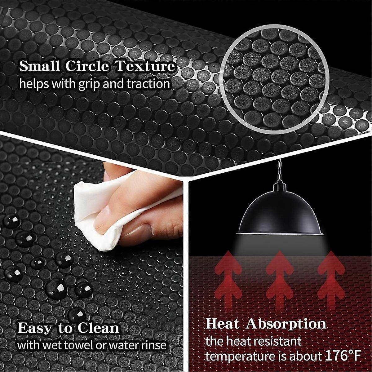 Reptilmatte, Reptile Terrarium Substrate Liner for Leopard Gecko, Øgle, Slange, Skilpadde, Reptilgulv