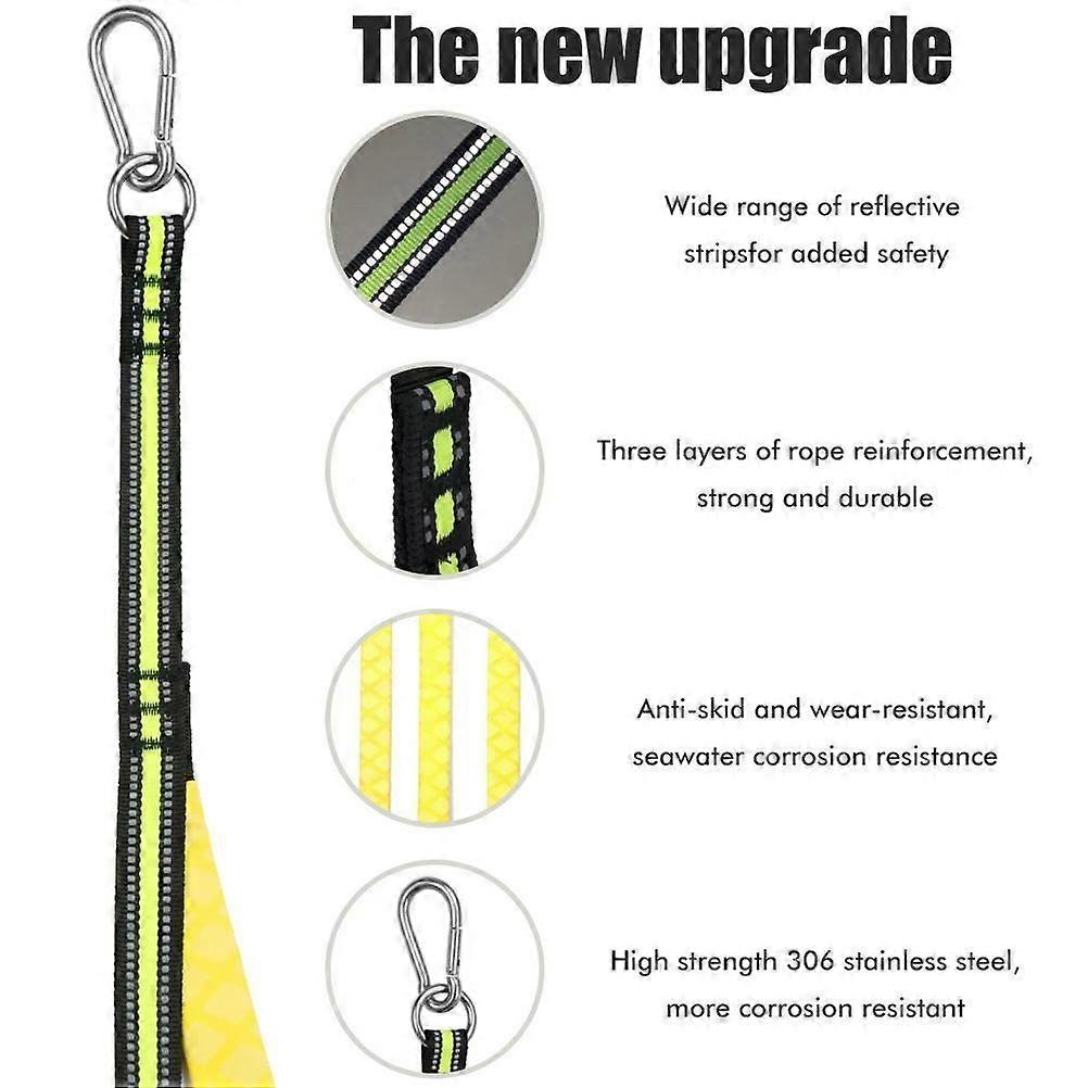 3-Step Fishing Boat Rope Ladder - Easy Boarding Solution