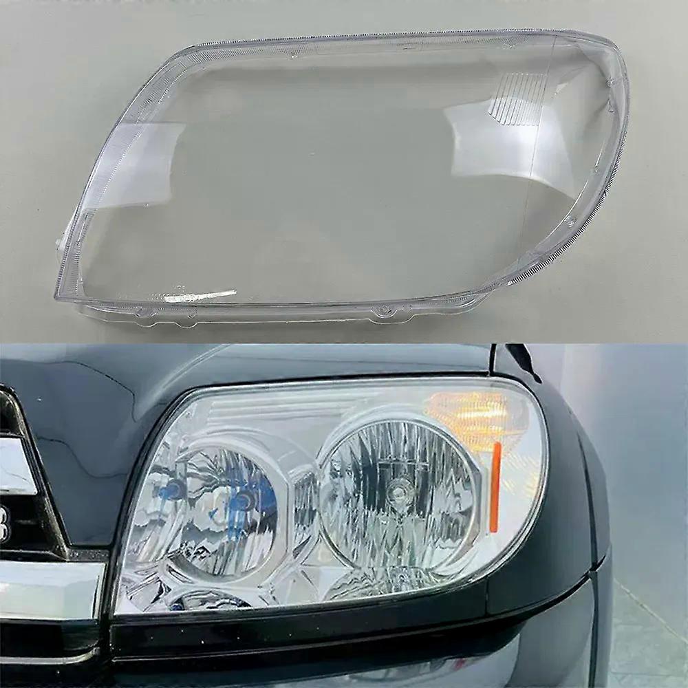 For Toyota 4Runner 2003 2004 2005 Transparent Lampshade Lamp Shade Front Headlamp Shell Headlight Cover Lens Plexiglass