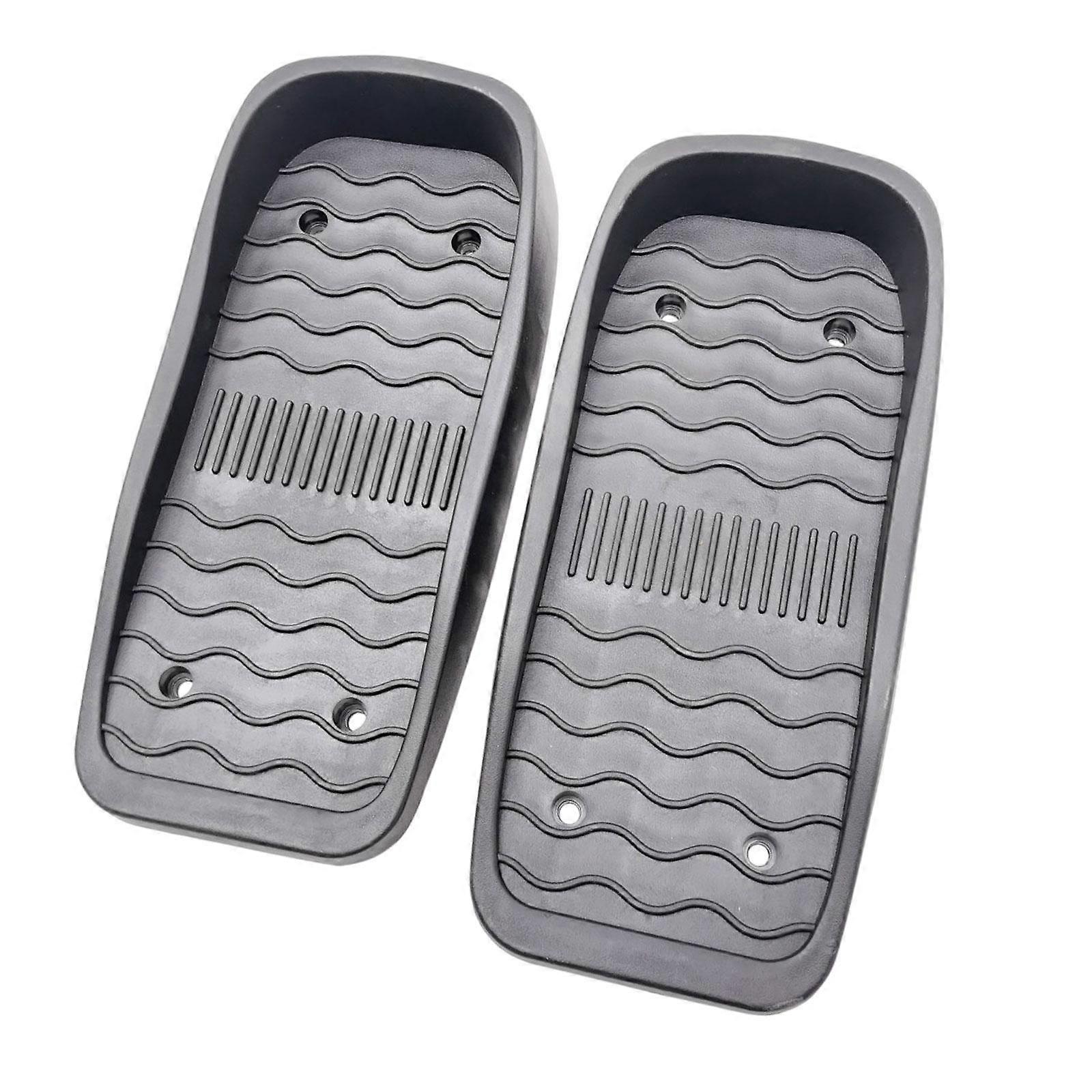 2ピースエリプティカルマシンフットペダルエクササイズ家庭用フィットネス用パーツ