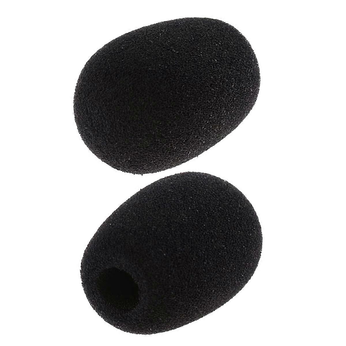 2 pezzi di spugna antivento per microfono in schiuma per M5 NT5 NT6 NT55