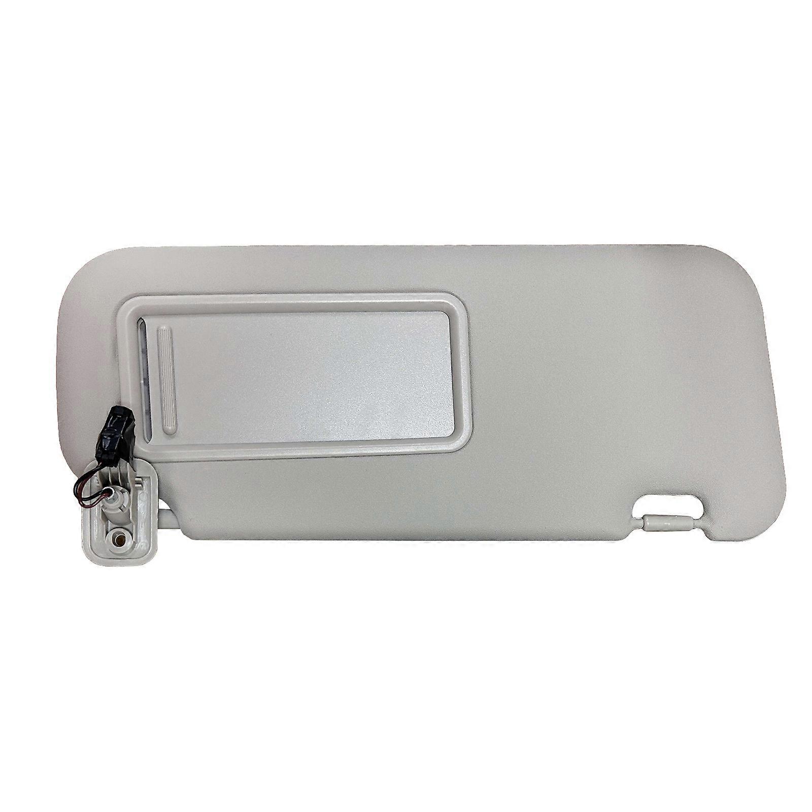 Left Right Side Sun Visors for 2010-2013 Hatchback Car Interior Sun Visor Replace BBM2-69-320C-75 Auto Parts with Light