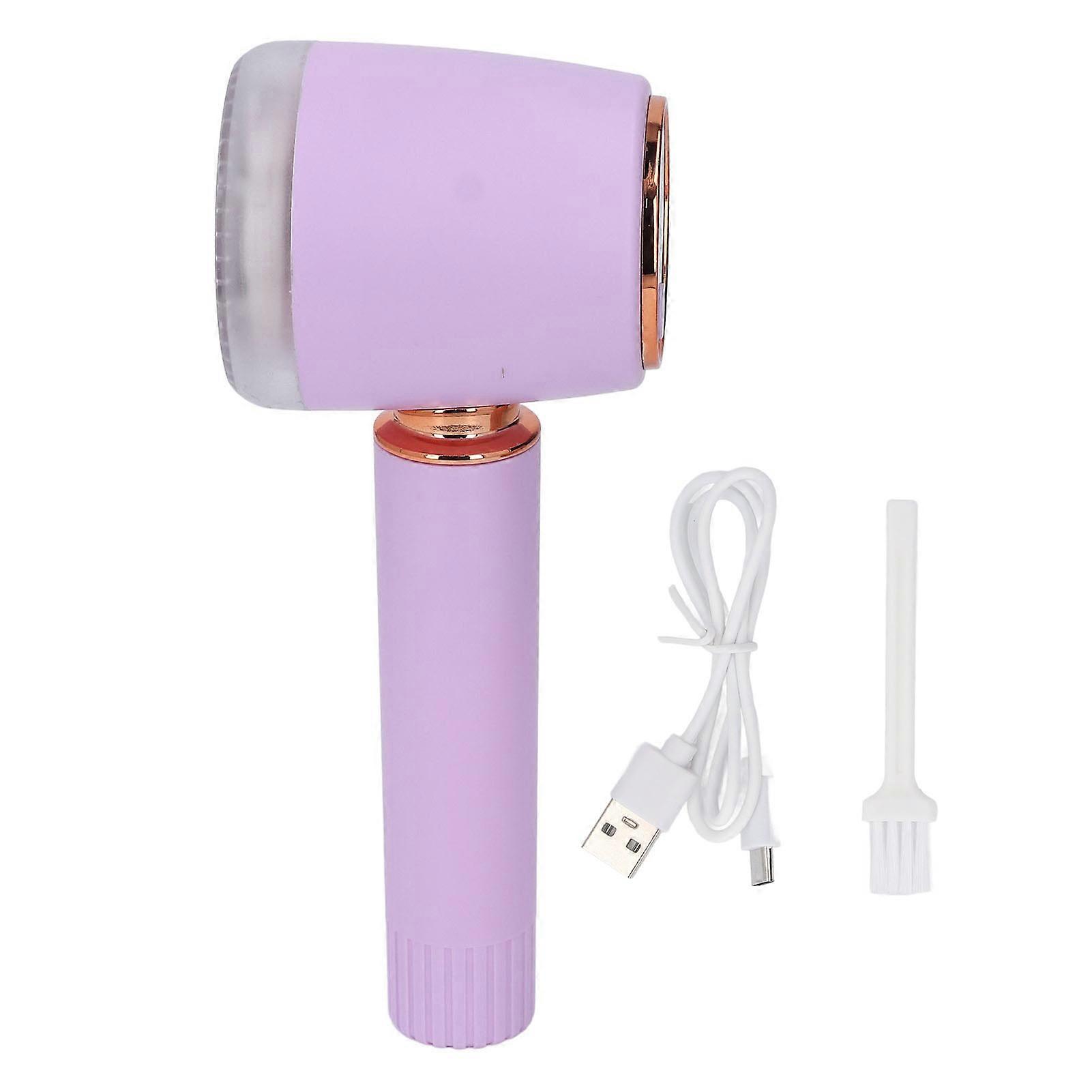 Fabric Shaver USB Rechargeable 6 Blade Head LED Digital Display 2 in 1 Fabric Lint Roller Remover for Sweater Jacket Tweed Coat