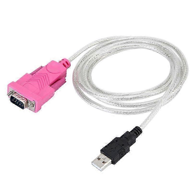 USB to 232 Serial Cable, , Dual-Chip Stabilized Signal USB Data Cable for Computer Printers