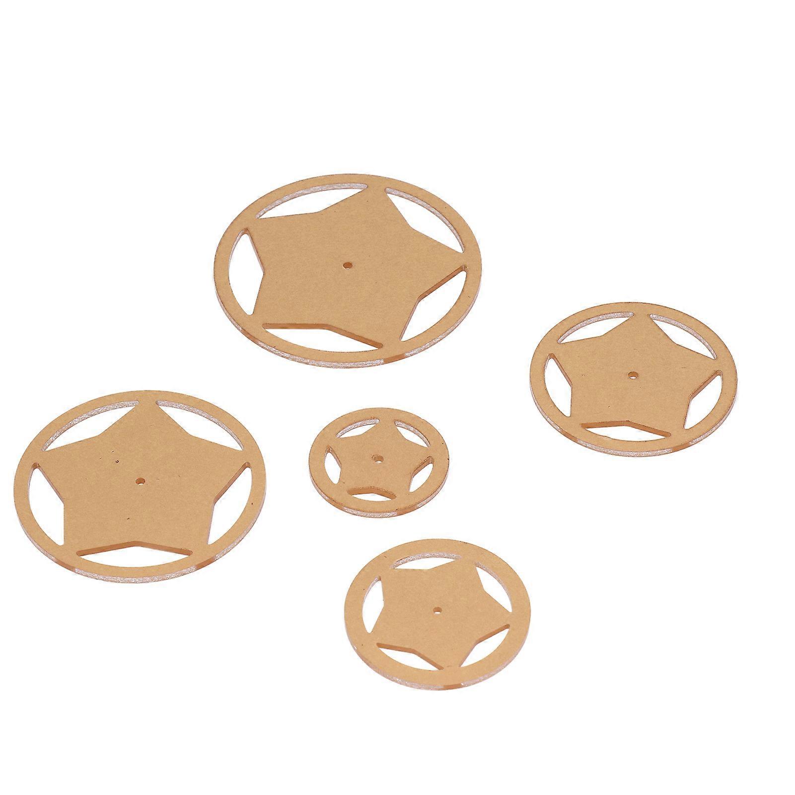 5Pcs Acrylic Stencils Professional Tool Premium Material Reusable Tool Mixed Quilt Templates