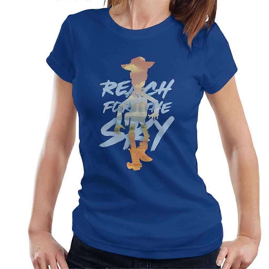 Disney Toy Story Woody Reach For The Sky Women's T-Shirt