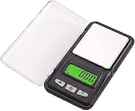 Green Back-lit LCD Digital Scale, Calibration Weight, Stainless Steel Platform Scale with Automatic Unit Conversion, Tare Function for Precise