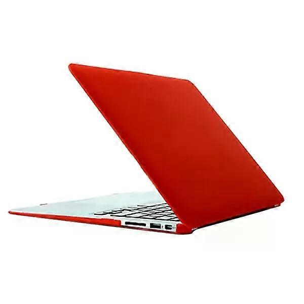 MacBook Air 13.3" Hard Protective Case-Crystal Red,A1466/A1369,Red