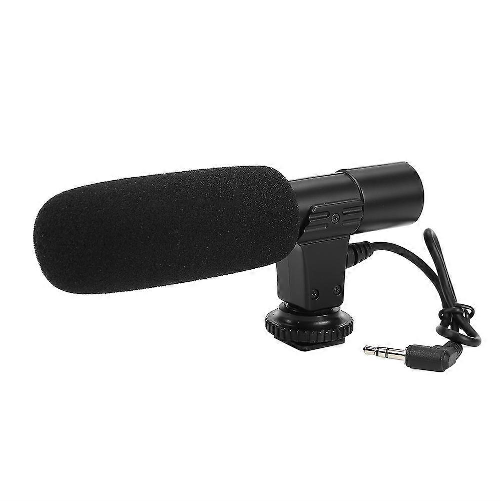 Lightweight Portable Condenser Microphone 13x2.2cm with Windshield