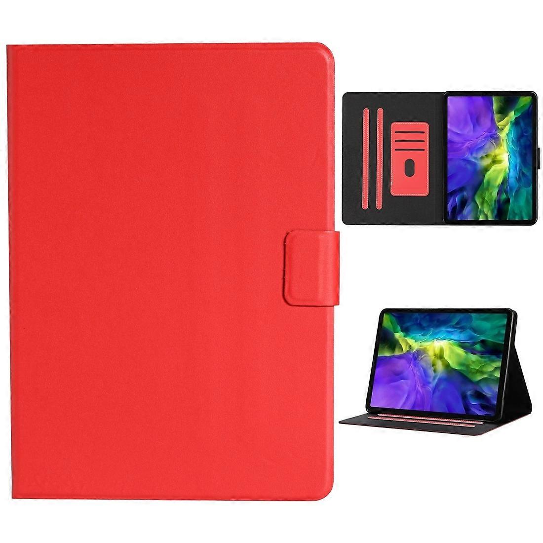 Solid Color Horizontal Flip Leather Tablet Case with Card Slots & Holder & Sleep / Wake-up Function For iPad Pro 11 (2020)