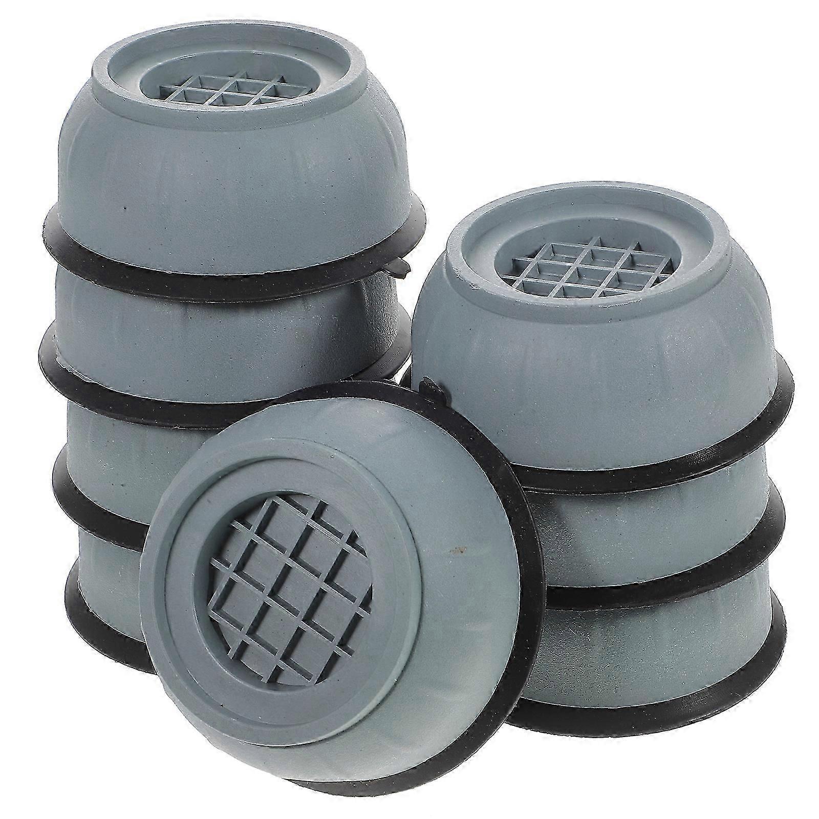 Washing Machine Leveling Pads 8pcs - Adjustable Anti-Vibration Refrigerator & Furniture Pads, Non-Slip Floor Protection