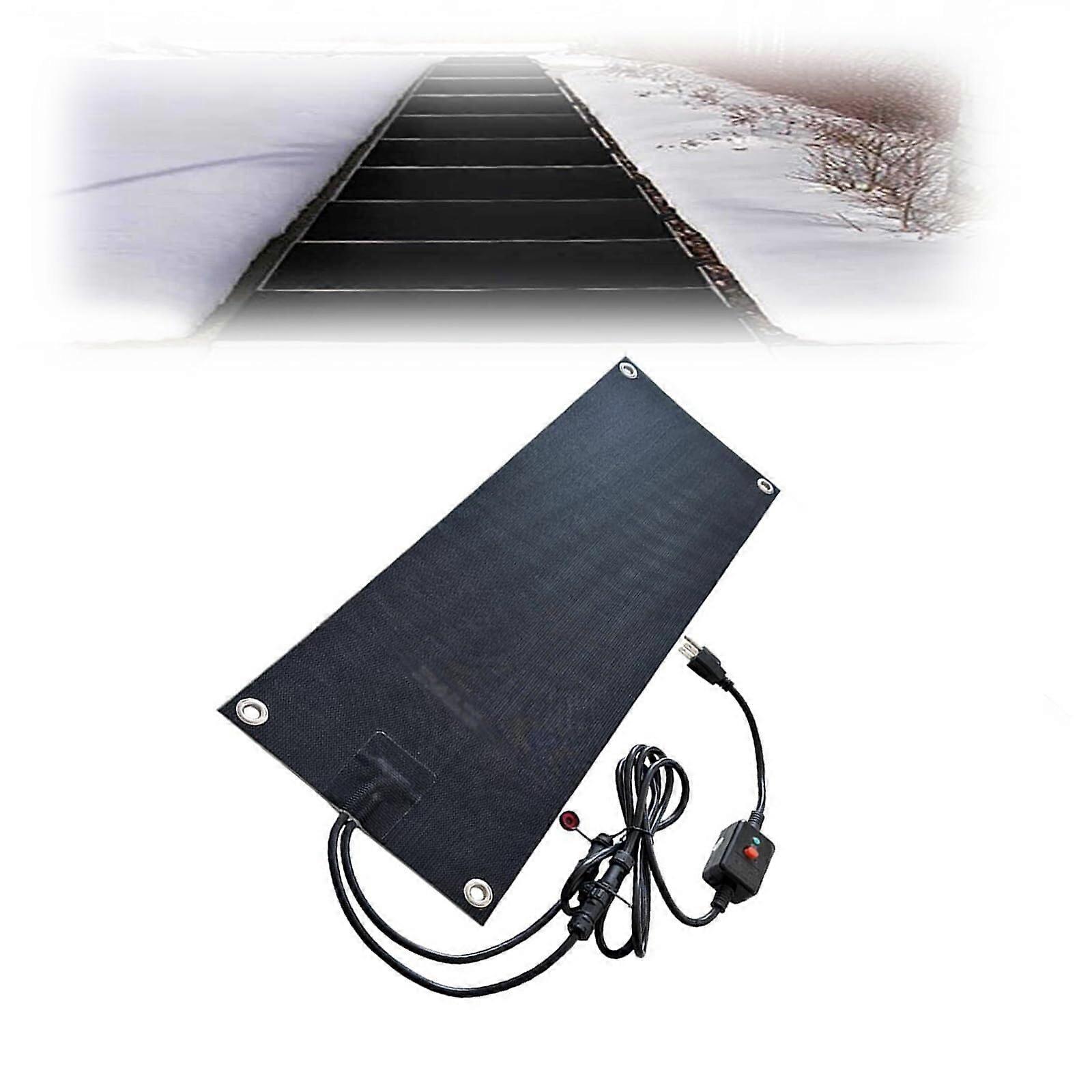 Snow Melting Mat,Snow Melting Walkway Mat,AntiSlip Walkway Herringbone Design, Outdoor Mat