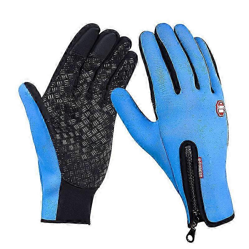 JiaWei للجنسين شاشة تعمل باللمس قفازات الشتاء الحرارية الدافئة ركوب الدراجات دراجة دراجة التزلج في الهواء الطلق التخييم قفازات المشي لمسافات طويلة الرياضة قفازات الإصبع الكامل rGV