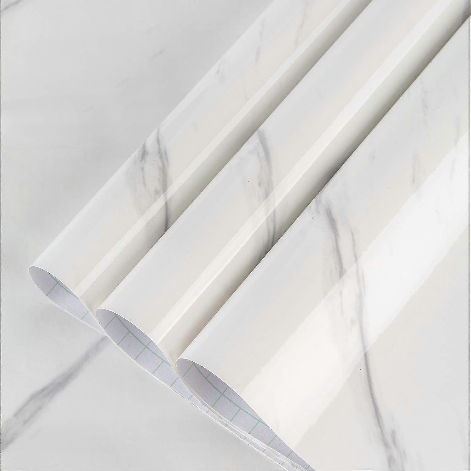 White Wallpaper Peel Stick BYTZ-JSB-122-5