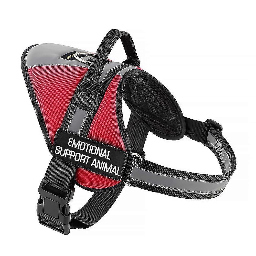 Emotional Support Dog Vest No Pull Harness for Small to Large Dogs with Control Handle and Adjustable Straps