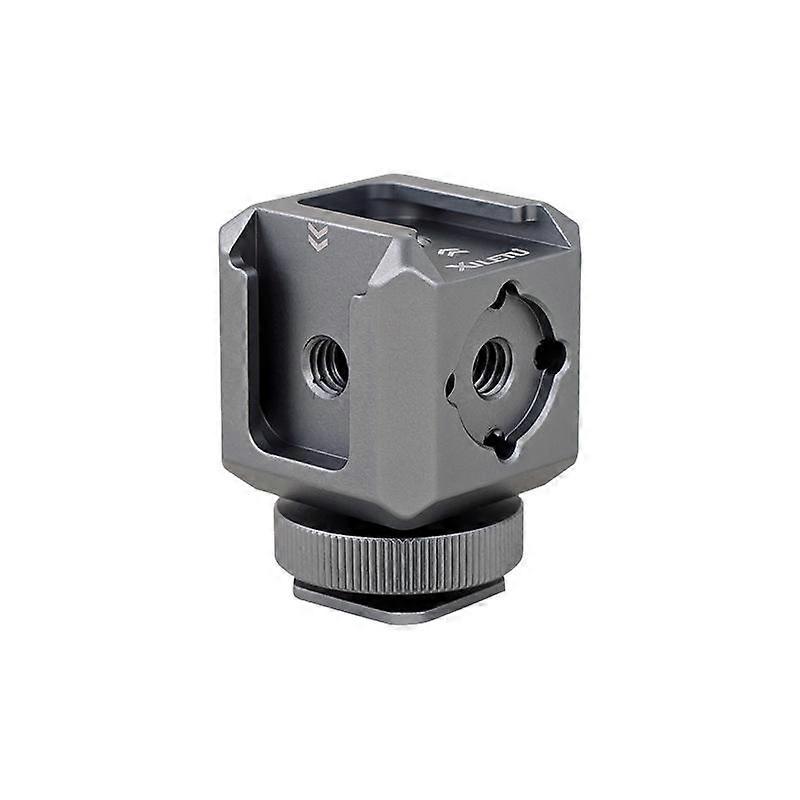 XILETU XDS-15 Adaptateur de montage de griffe froide multi-têtes pour flash d’appareil photo, microphone, lumière LED