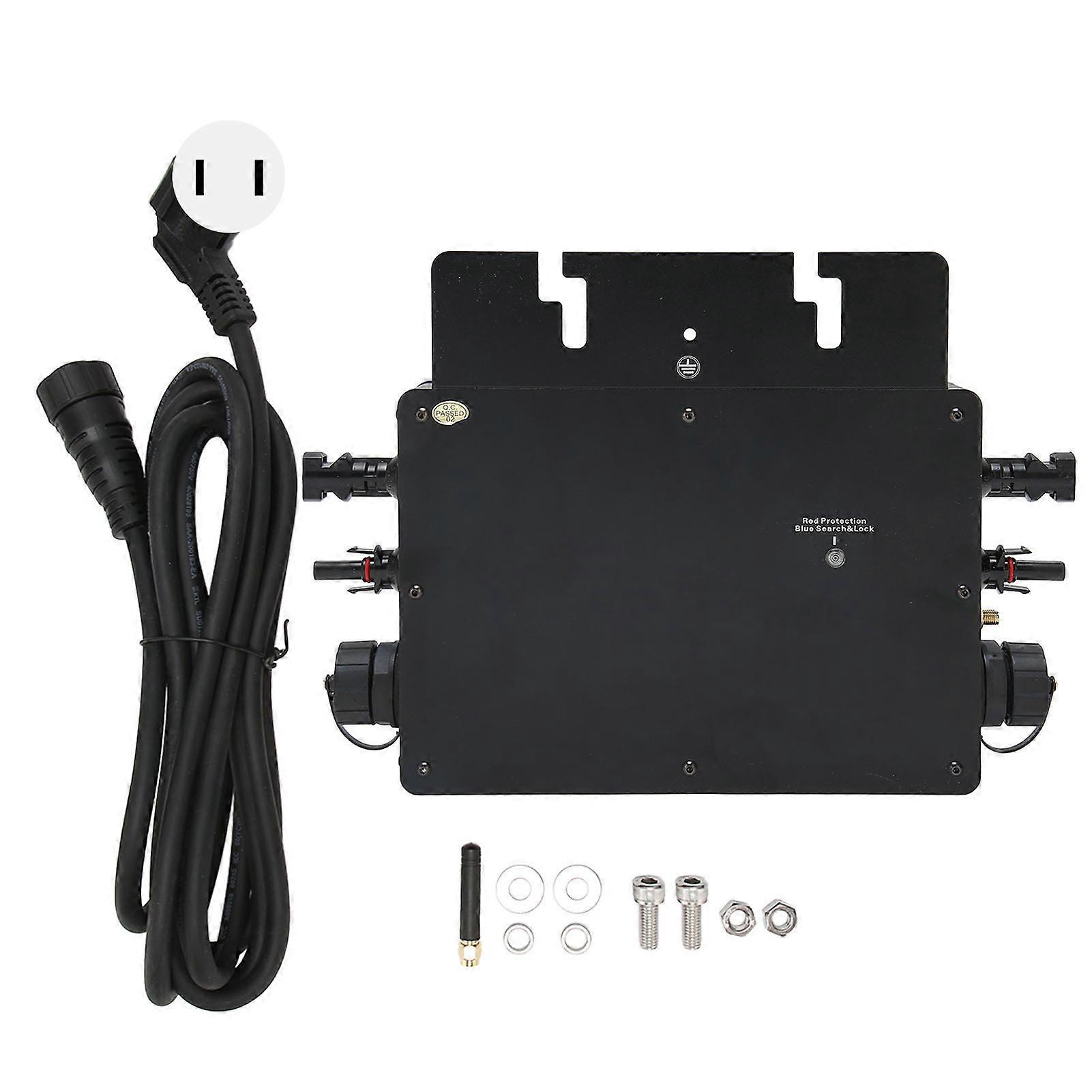 MPPT Solar Micro APP Phone Monitoring WIFI Inverter for Photovoltaic Grid Connected US Plug 120V