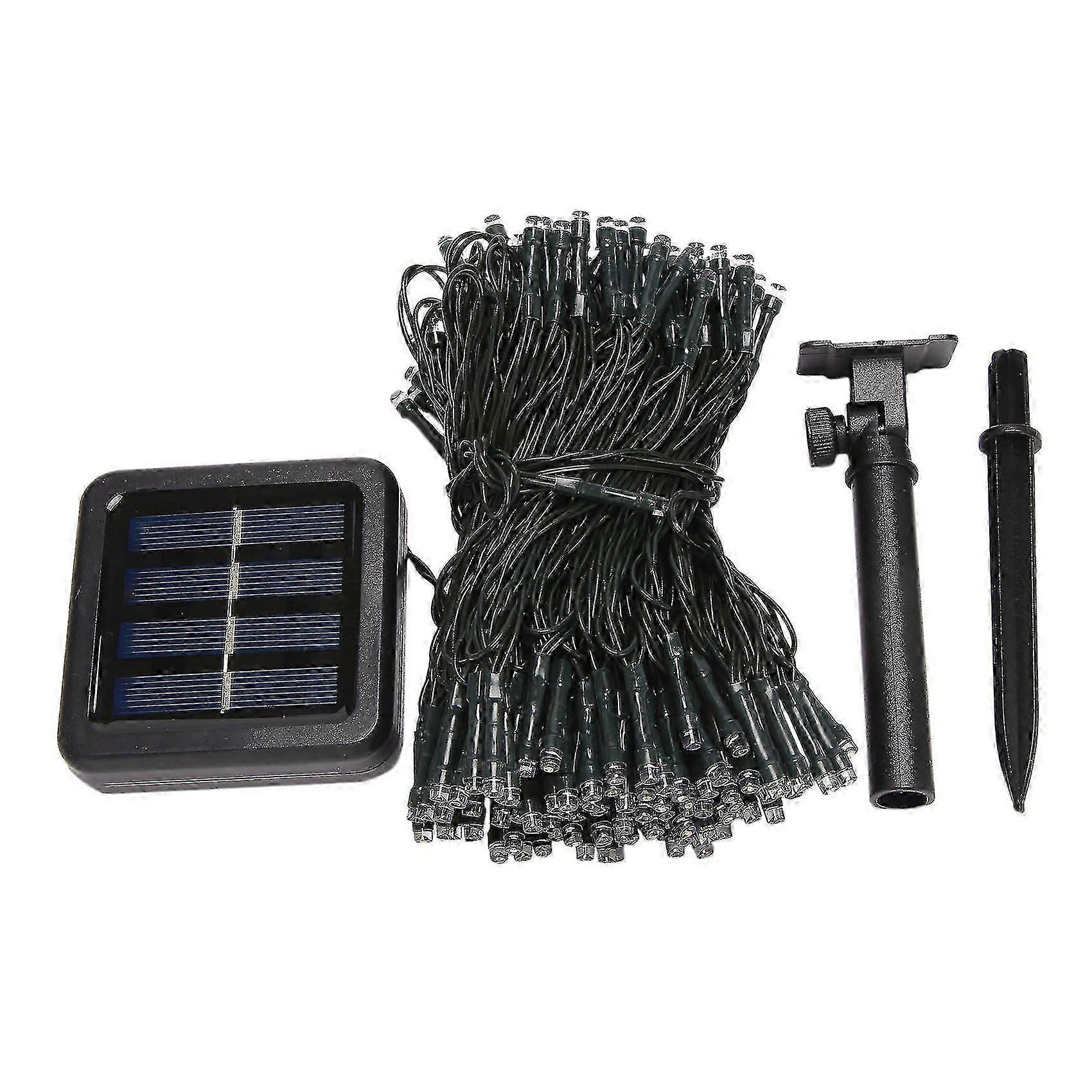 22 Meters 200 Lights Solar Light String White Light