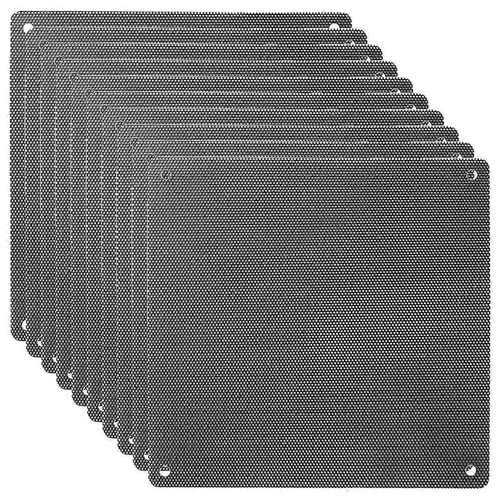 10pcs Computer Case Fan Filter Computer Dust Screen Chassis Fan Dust Mesh Computer Dustproof Cover for Home (14x14cm)