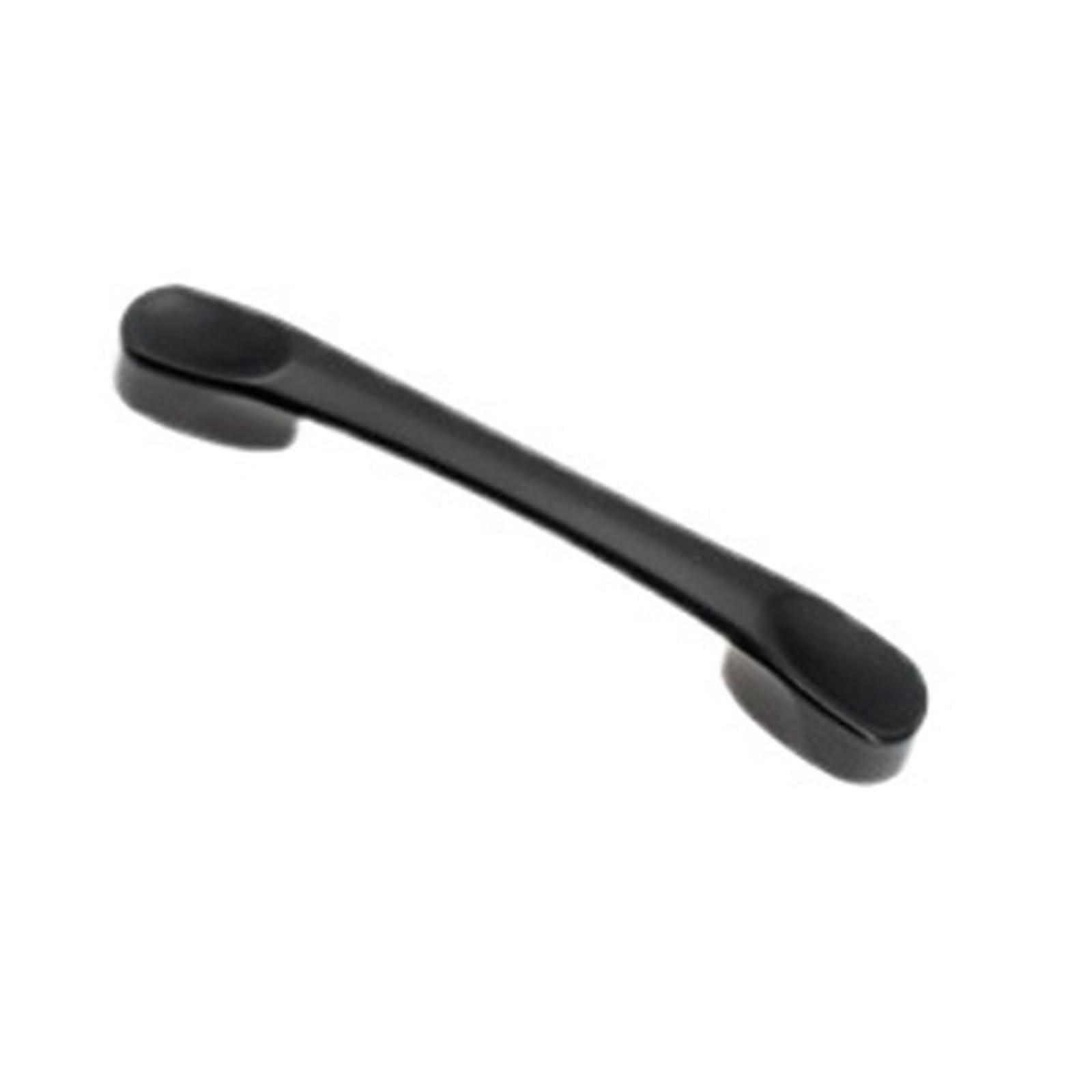 Zinc Alloy Matte Black Door Handle Modern Drawer Pull 6053B | Contemporary Style, Durable Material, Easy Installation